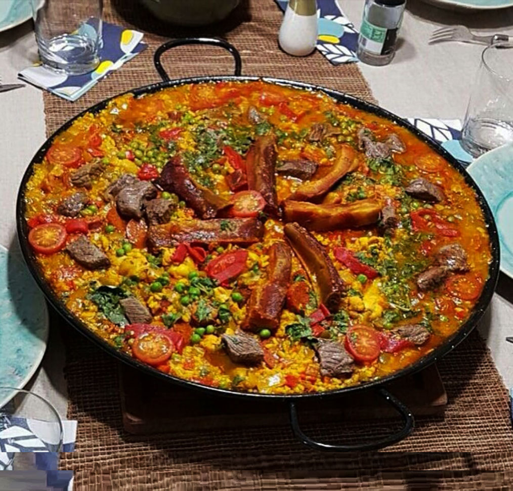 Paella Solo Carnes