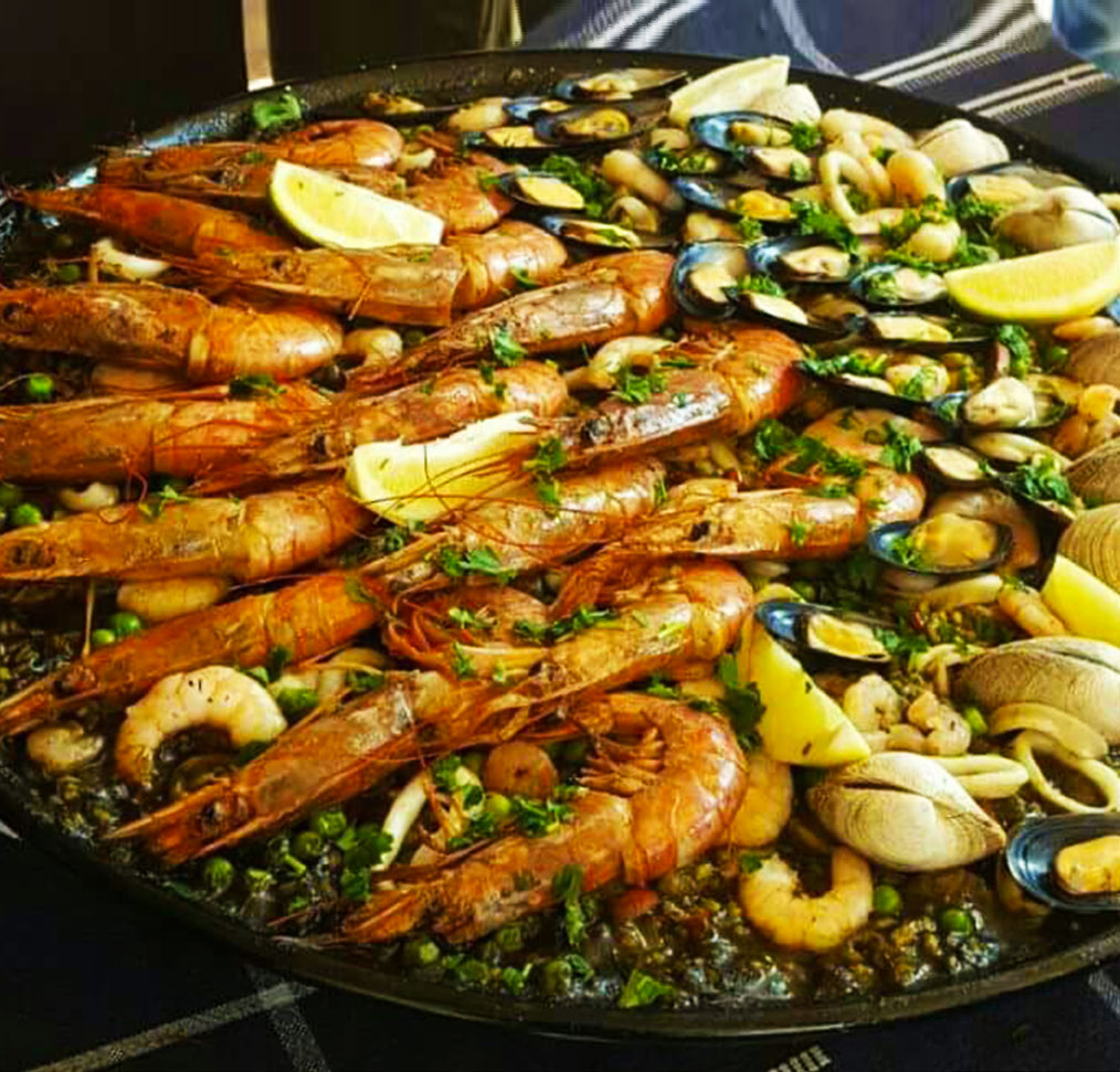 Paella Langostinos Premium