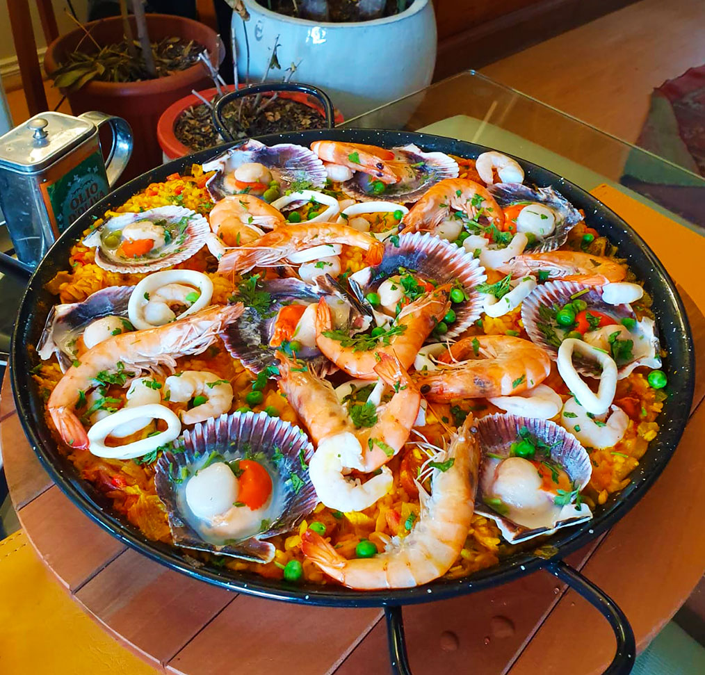 Paella Ostiones Premium